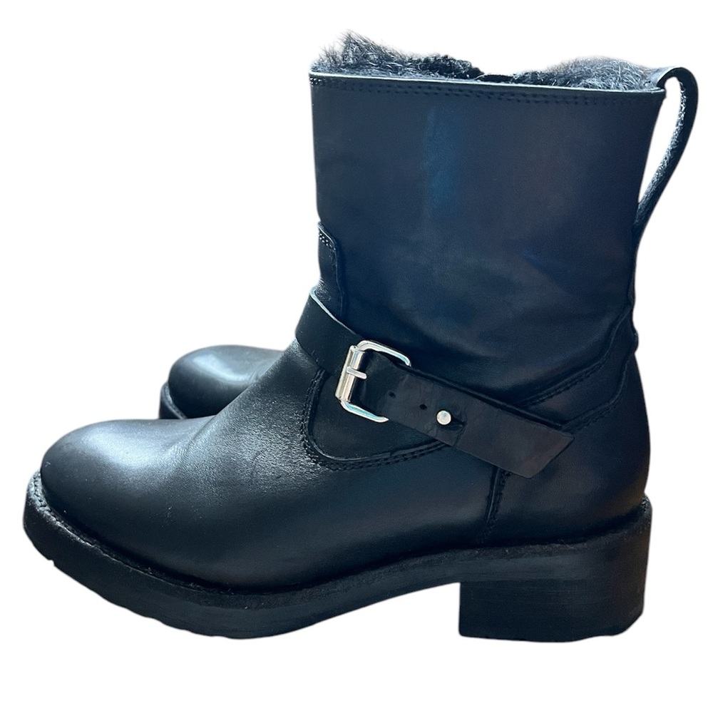 AllSaints Thea Shearling boot, size UK 5/US 7/EU 38